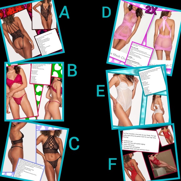 HoT Strappy faux PATENT LEATHER lingerie Teddy Bodysuit light pink - Picture 12 of 16